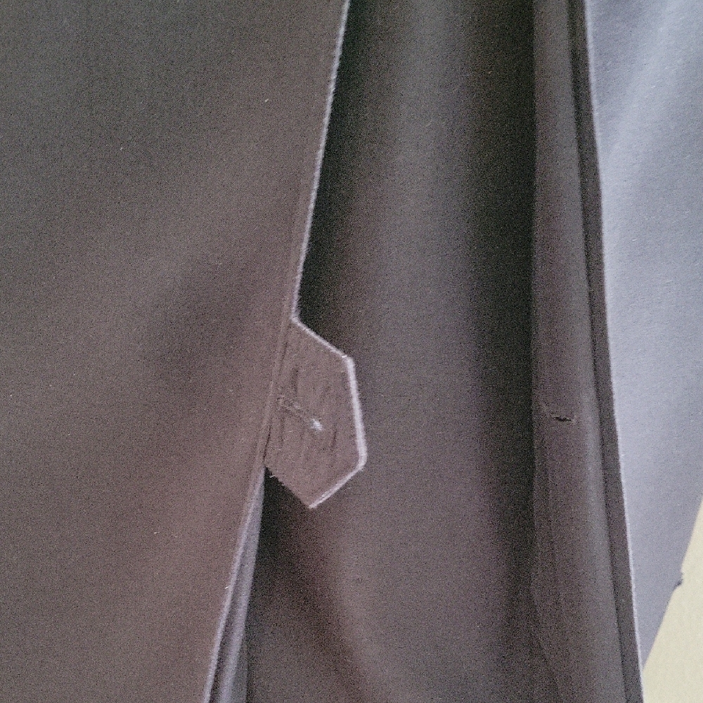 Christian Dior Monsieur 44R Double Lined Black Vintage Trench Coat - Picture 3 of 16